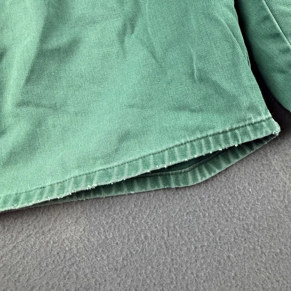 Vintage USA Polo Ralph Lauren Shorts Men's 35 Green Double Pleated Classic Golf